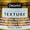 6 Pack: DecoArt® Americana Décor® Texture™ Dimensional Metallic Paint